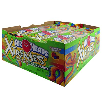 Amazon: Airheads Xtremes Sour Candy (Rainbow Berry) 18 Count Just $9.46 Shipped!