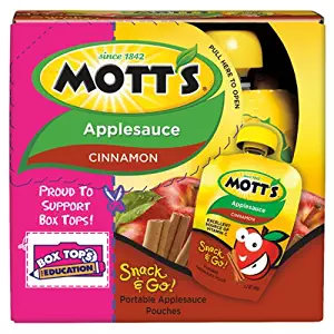 Mott’s Snack & Go Cinnamon Applesauce Pack of 24 Only $11.76 Shipped!