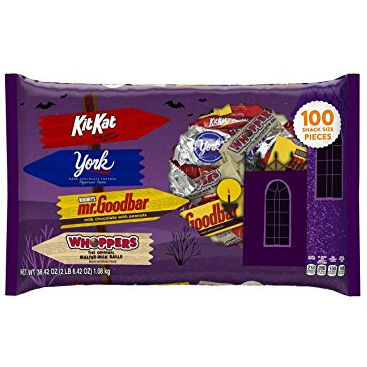 Hershey’s Halloween Snack Size Chocolate Assortment Only $7.13 on Amazon! That’s $.18 Per Ounce!