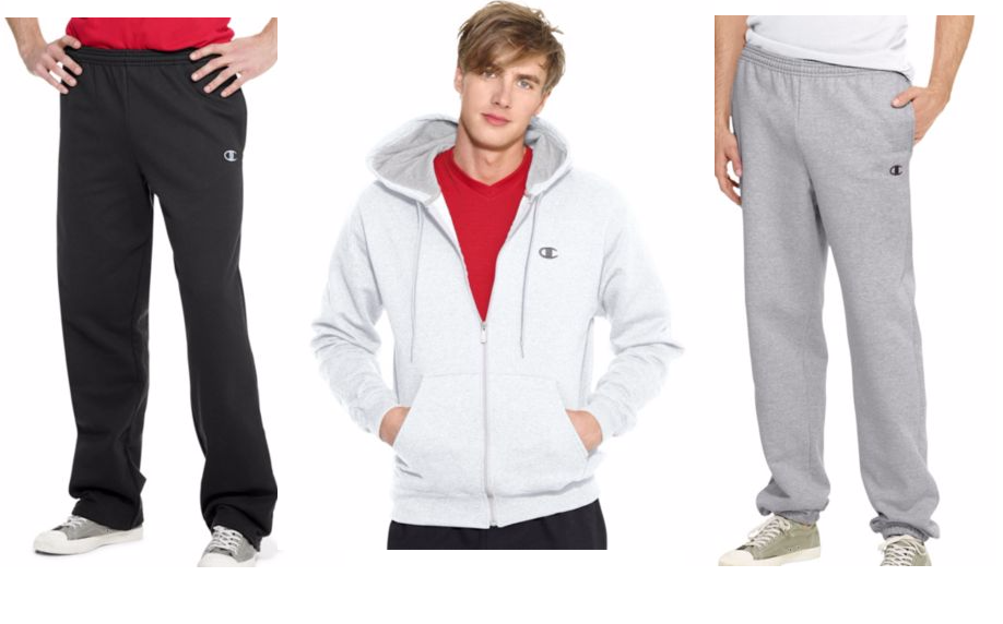 FREE Shipping at Champion! Champion Fleece Hoodies & Pants Only $9.99 Shipped!