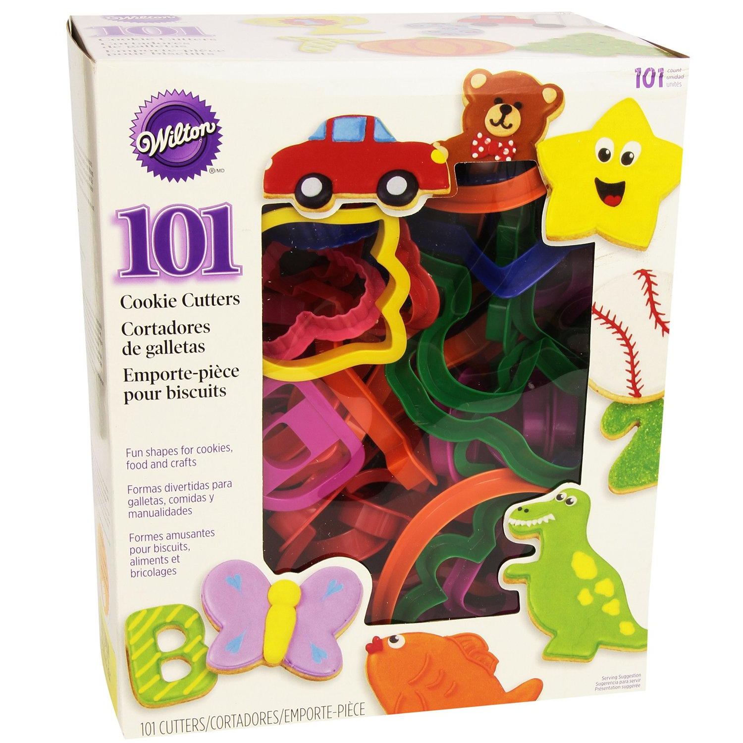 Wilton 101 Piece Cookie Cutter Set Only $9.88! Includes Something for Most Holidays & The Full Alphabet!