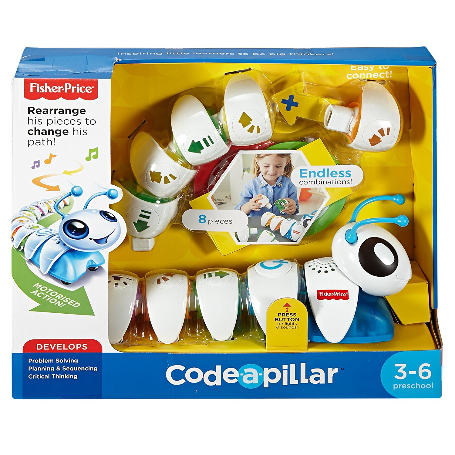 HOT! Fisher Price Think & Learn Code-A-Pillar Only $39.27! Popular Toy for 2016!