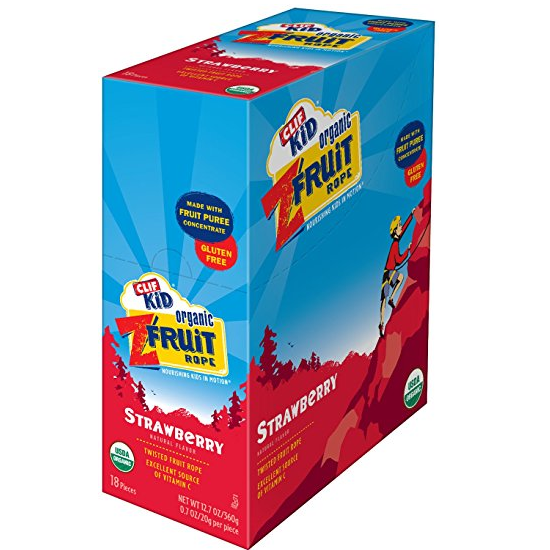 Clif Kid ZFruit Organic Fruit Rope (Strawberry) 18 Count Just $8.64 Shipped!