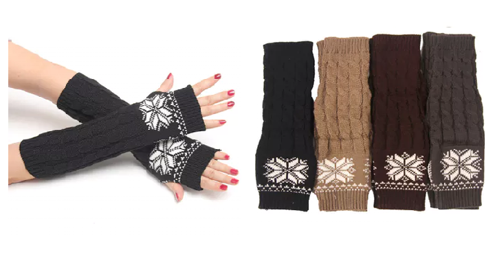 BelleChic: 3 Pack Long Knitted Fingerless Gloves Only $14.99 Shipped!
