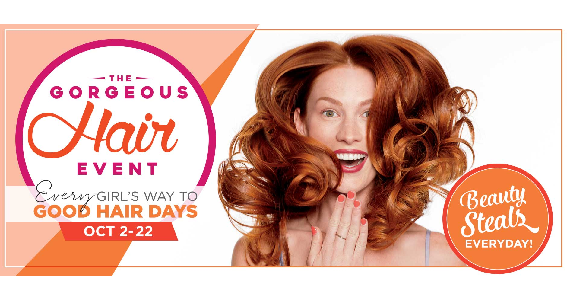 Ulta: The Gorgeous Hair Event Going On Through October 22nd! New Deals Each Day!