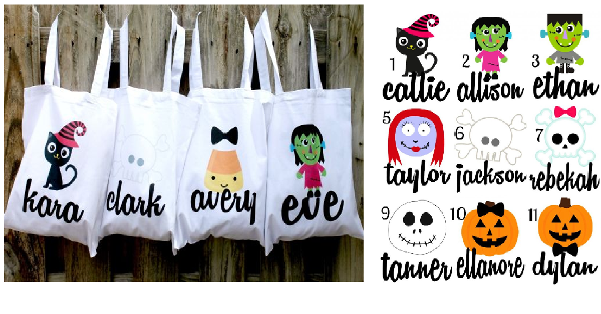 GroopDealz: Personalize Halloween Bags Only $8.50 Each!