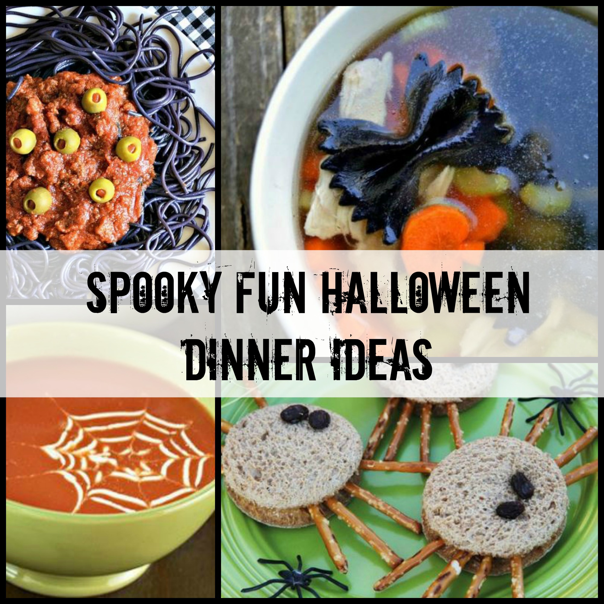 Simple and Easy Halloween Dinner Ideas!