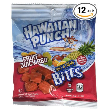 Kenny’s Bites Hawaiian Punch (4oz) 12 Pack Only $12.28!