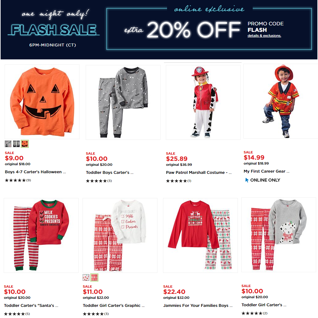 Kohl’s Flash Sale Happening Through MIDNIGHT TONIGHT! (CT) Save An Extra 20% Your Purchase!