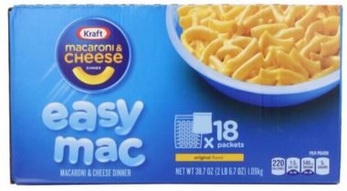 Amazon: Kraft Easy Mac Mircowaveable Single Serve Packs (18 Count) Only $7.19 Shipped! (That’s $.40 Each!)