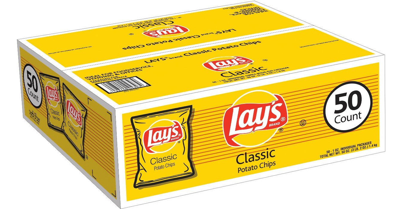 Amazon Prime Members: Lays Classic Potato Chips 50 Count Only $12.08 Shipped!
