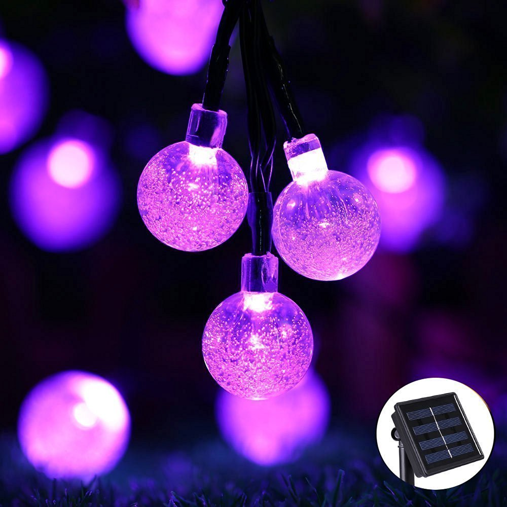 Amazon: Icicle Crystal Solar LED Halloween String Lights Only $12.99!