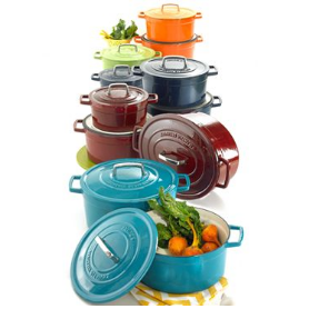 Martha Stewart Enameled Cast Iron Cookware Starting at $18.69! Plus FREE Shipping with Beauty Item Purchase!