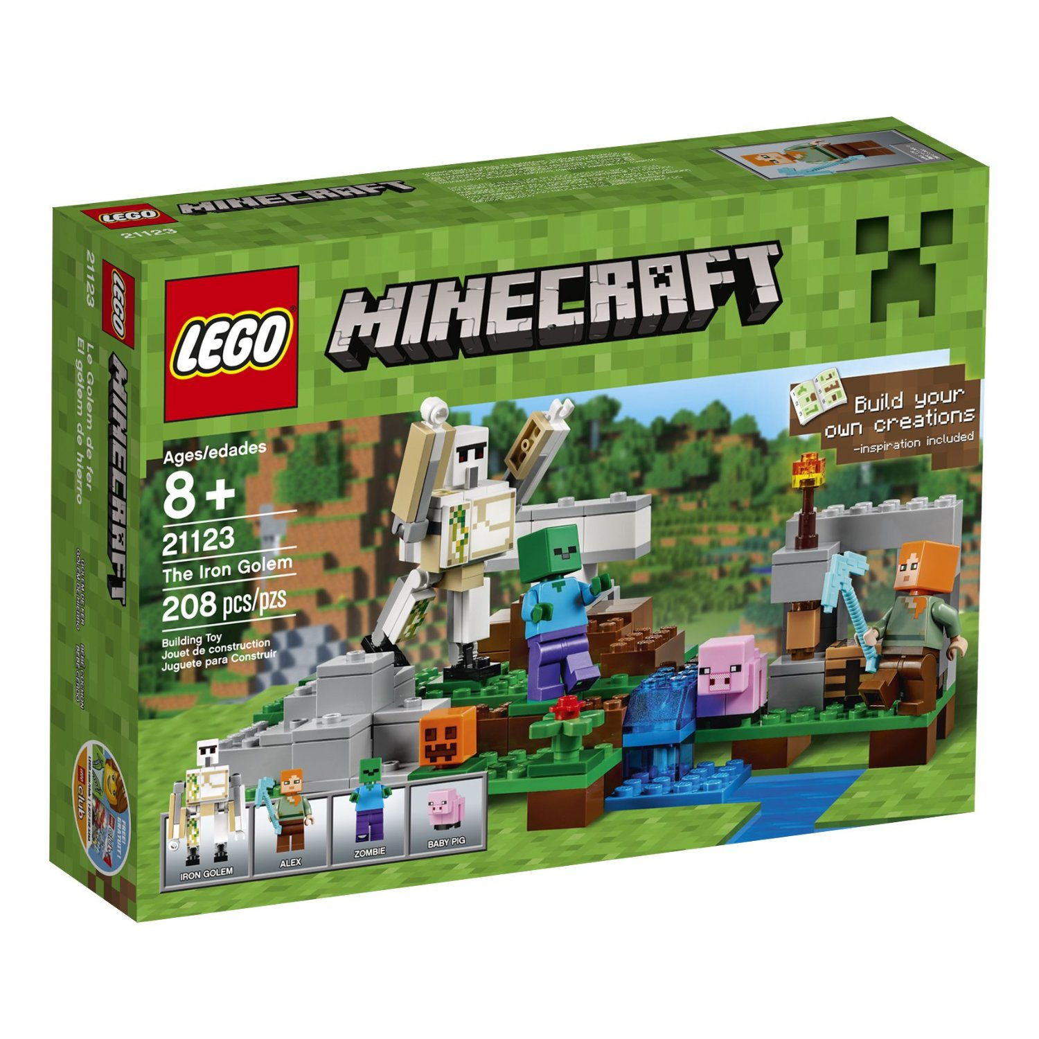 LEGO Minecraft The Iron Golem Only $15.99! That’s 20% Off The Listed Price!