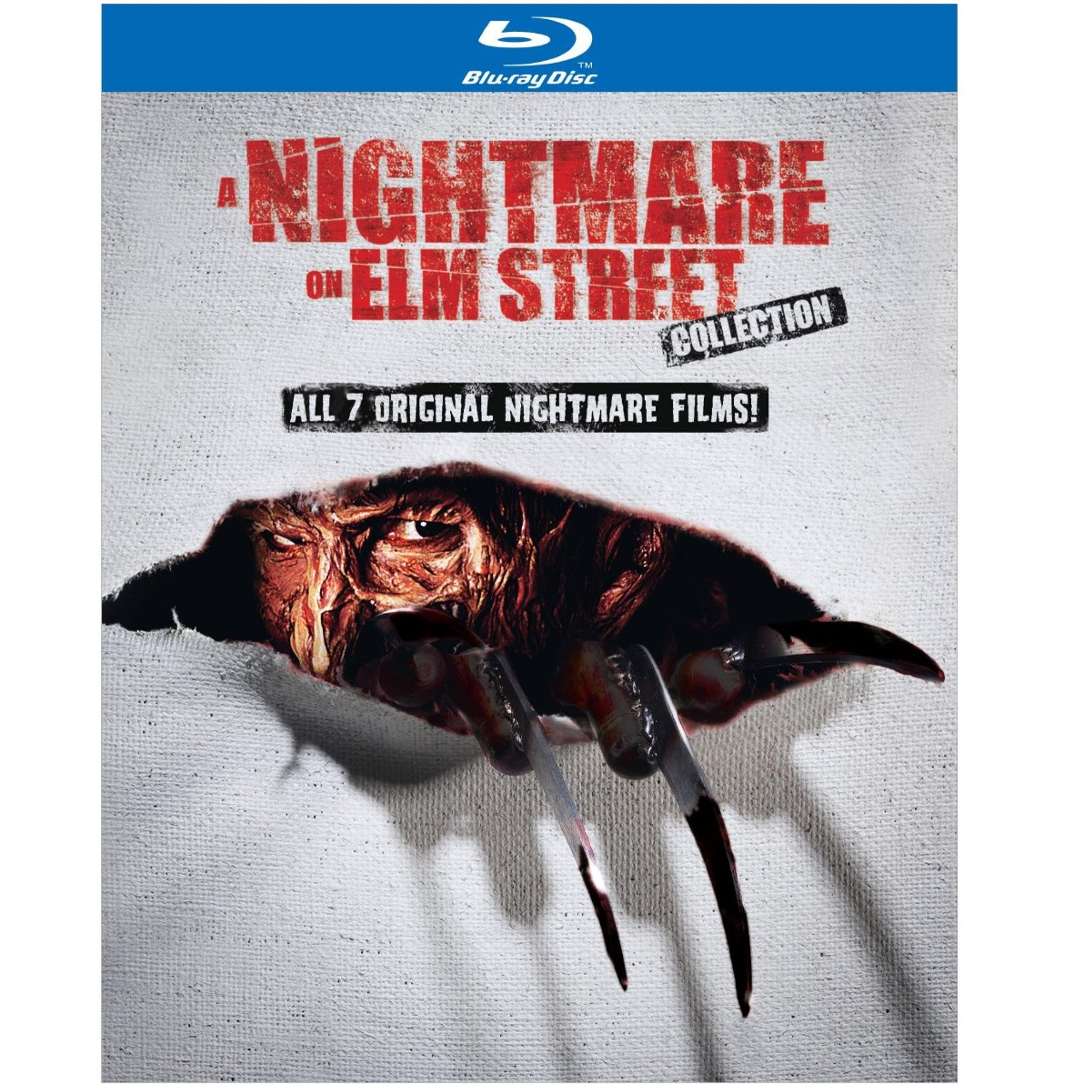 A Nightmare on Elm Street Collection (All 7 Original Nightmare Films + Bonus Disc) on Blu-ray Only $24.99 on Amazon!
