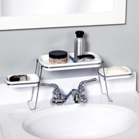 Walmart: Small Spaces Over the Faucet Shelves Only $7.32! (Reg $11.98)