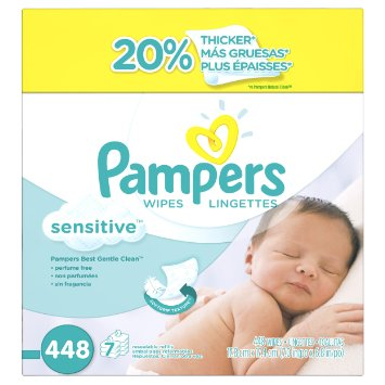 Pampers Sensitive Wipes (448 Count) Only $10.23 Shipped!