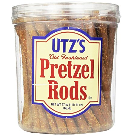 Amazon: Utz Old Fashioned Pretzel Rods Barrel Only $6.49!