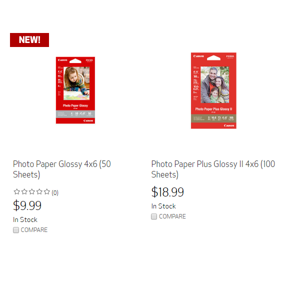 Canon: 10 Packs of Glossy Photo Paper as Little as $8.49 Shipped! That’s Only $.85 per Pack of 20!