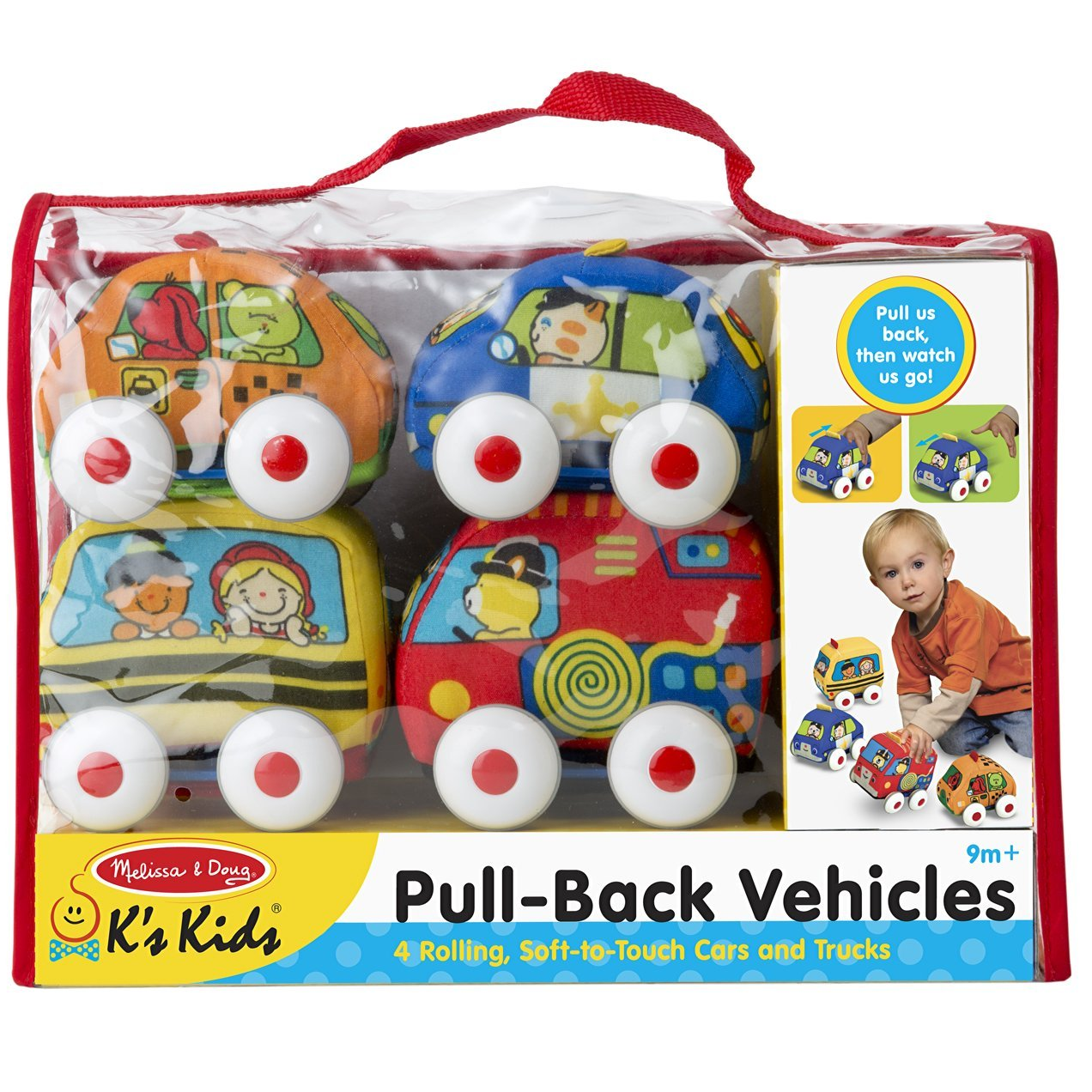 Melissa & Doug K’s Kids Pull-Back Vehicle Set Only $14.96! HIGHLY RATED!