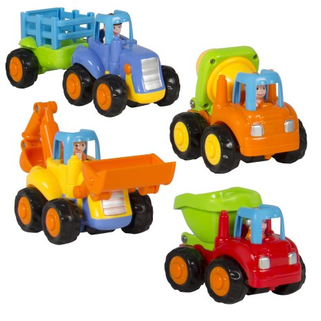 Set of 4 Push and Go Friction Powered Car Toys Only $16.94 at Walmart!