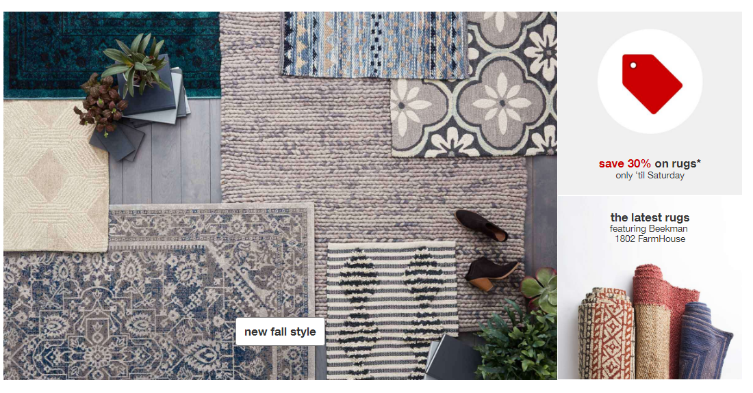 Target: Two Day Rug Sale – Save 30% Off Doormats & Rugs!