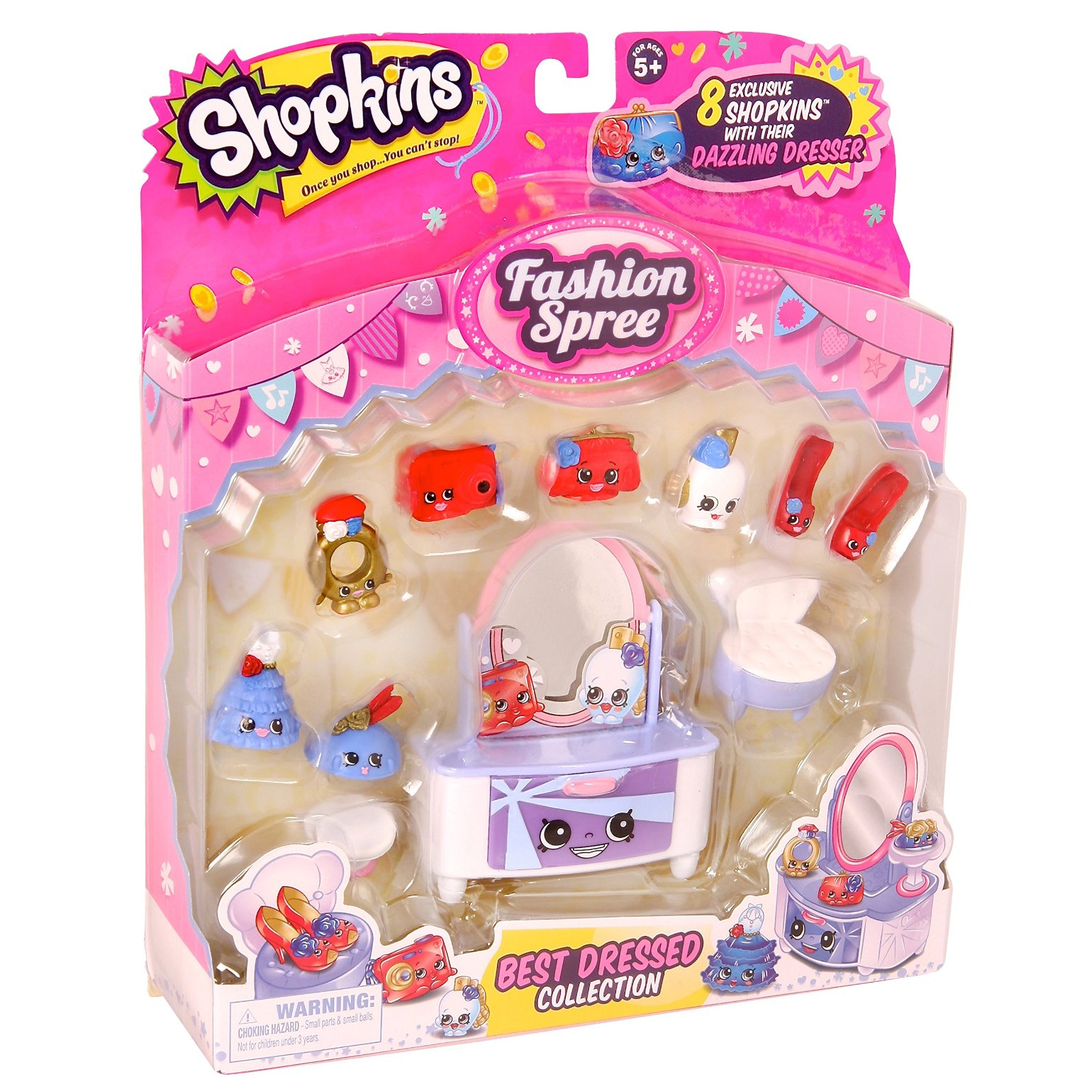 Shopkins S3 Best Dressed Fashion Pack Only $8.66 on Amazon!