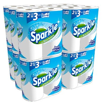 Amazon Prime Members: Sparkle Paper Towels 24 Giant Rolls $21.81 Shipped!