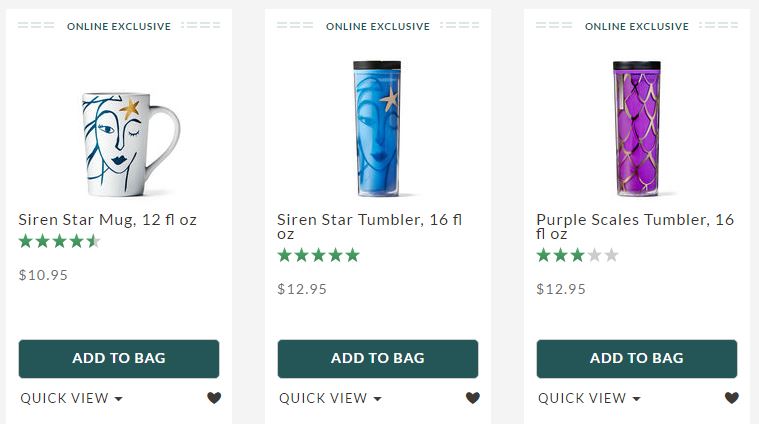 Save 30% Off at Starbucks Online! Tumblers Start at $6.00! Great Christmas Gift Ideas!