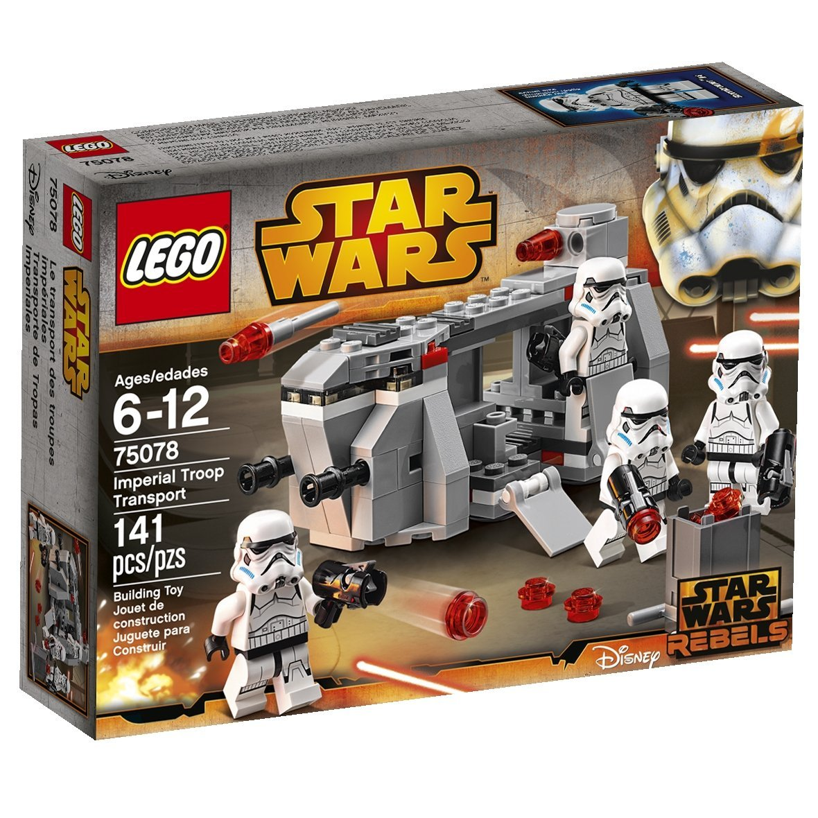 LEGO Star Wars Imperial Troop Transport 75078 Only $10.25 on Amazon!