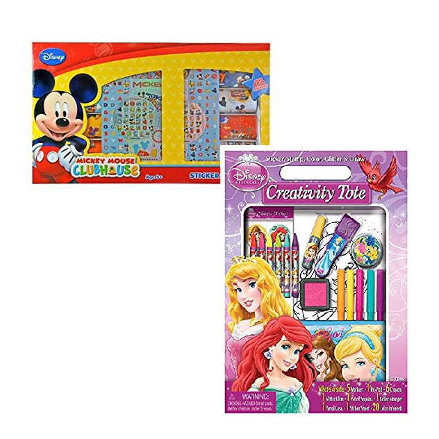 Disney’s Mickey Mouse Clubhouse Sticker Mania Only $6.09! Or, Disney Princess Take-Along Stationary Tote $6.46!