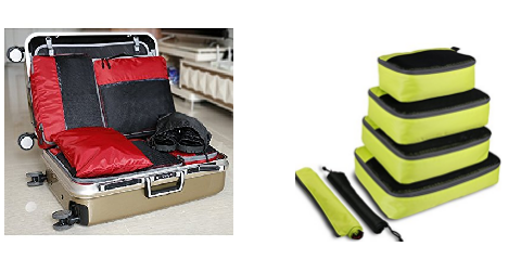 OXA 6 Piece Packing Cubes Starting at $19.99 on Amazon! (Choose From Red, Green & Blue)