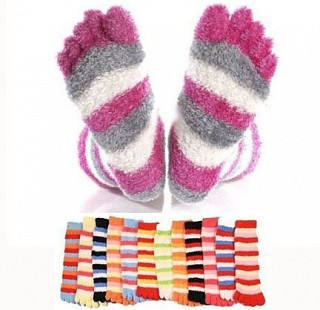 3 Pack of Super Comfy Fuzzy Toe Socks Only $5.99 Shipped!