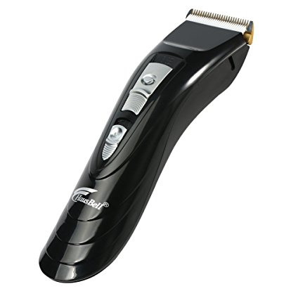 Hausbell R2 Cordless Hair Clippers Pro Rechargeable Hair Trimmer Haircut Kit Only $16.99 on Amazon!