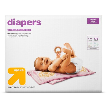 Target: Get $15 Gift Card With the Purchase of 2 Huggies, Pampers or Up & Up Boxes of Diapers!
