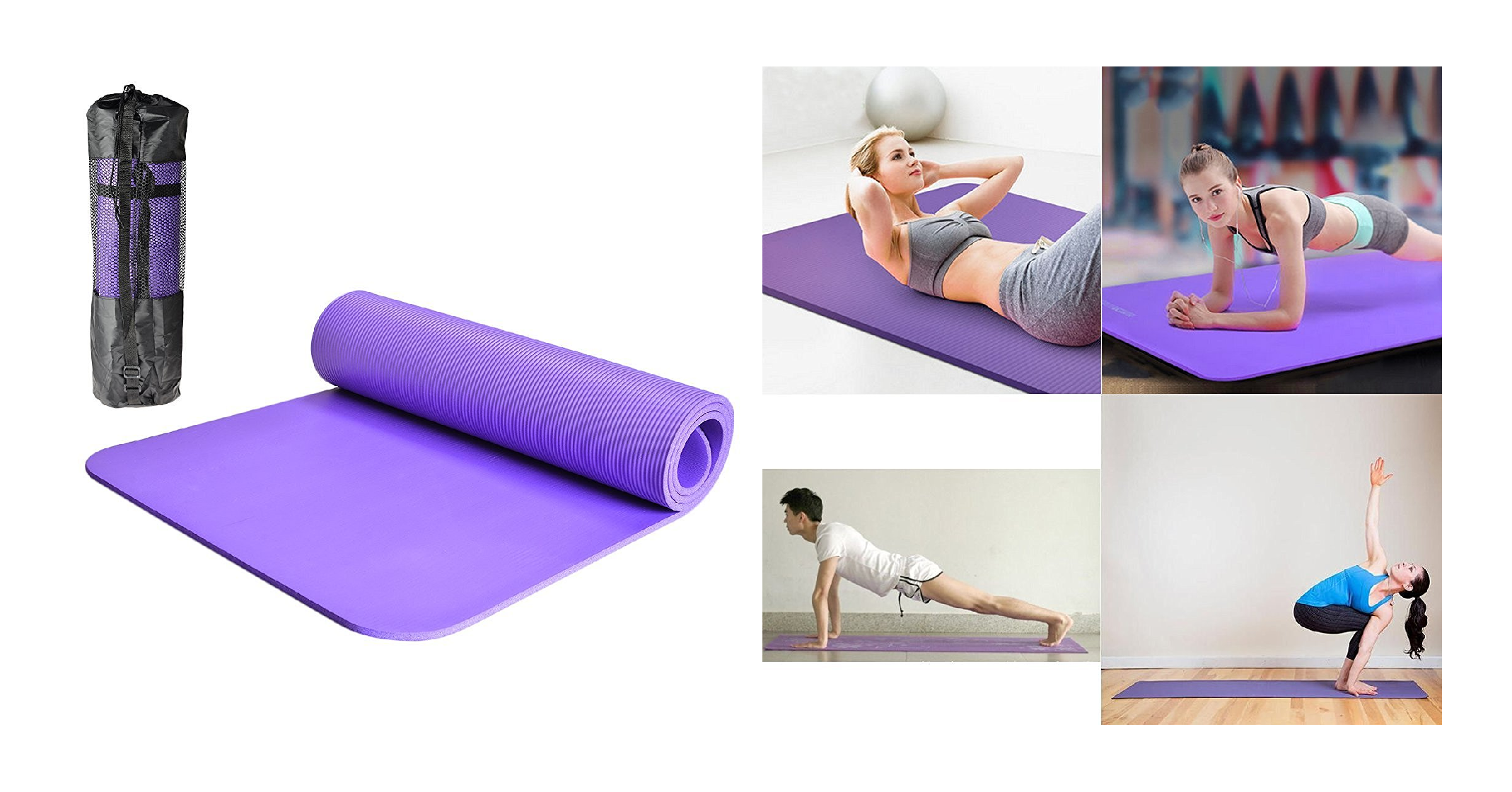 iTECHOR Exercise Yoga Mat Non-Slip Only $19.99 on Amazon!