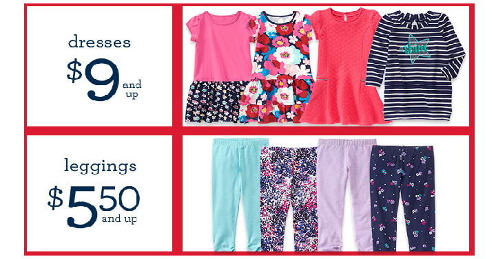 Gymboree: FREE Shipping on Your Entire Purchase! Dresses Only $9 Shipped & Leggings Only $5.50 Shipped!