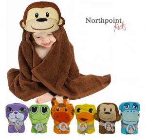 Northpoint Kids Animal Hooded Towels Only $9.99! (Reg. $39.99)