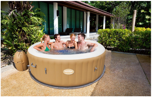 SaluSpa Palm Springs AirJet Inflatable Hot Tub (6 person) Only $346.72 Shipped!