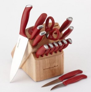 Kohl’s: KitchenAid Cook’s Series 16-pc. Cutlery Set Only $47.99! (Reg. $99.99)