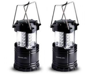Divine LEDs Bright 2 Pack Portable Outdoor LED Camping Lanterns Only $12.99! (Reg. $35.55)