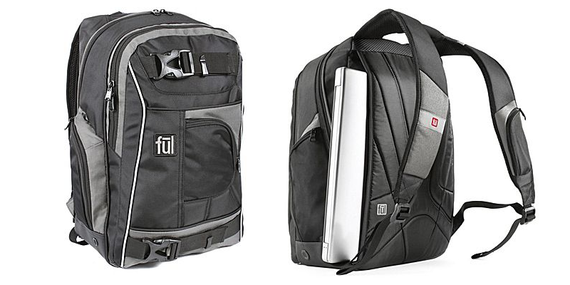 Ful Apex 18″ Backpack With Side Entry Laptop Compartment Only $19.99!