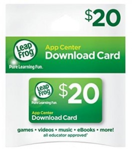 Amazon: LeapFrog App Center $20 Digital Download Card Only $9.99!