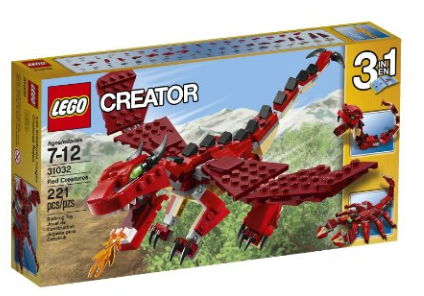 Highly Rated LEGO Creator Red Creatures for only $12.99! (Reg. $14.99)