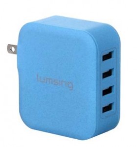 Amazon: Lumsing 4-Port USB Wall Charger Only $5.99! (Reg. $19.99)