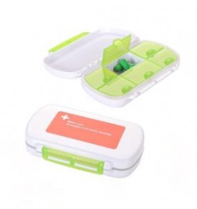 Amazon: 4ucycling Waterproof Divided Vitamin Medicine Box Pill Case (Pack of 2) Only $10.99! (Reg. $23.99)