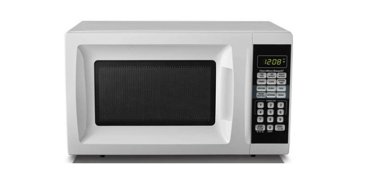 Hamilton Beach 0.7 cu ft Microwave Oven in Red, Black or White Only $35!