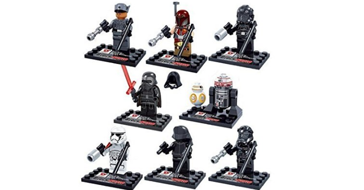 Star Wars The Force Minifigures Building Blocks Set (8 piece set) Only $7.48 Shipped!