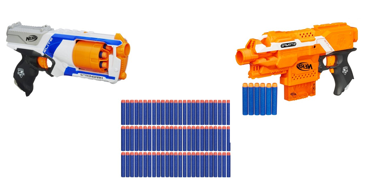 Nerf N-Strike Elite Strongarm Blaster Only $6.39 Shipped at Target! Plus Other Great Nerf Guns & Refill Deals!