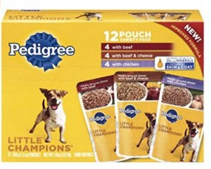 Amazon: Pedigree Little Champions Wet Dog Food Variety Packs Only $4.69!